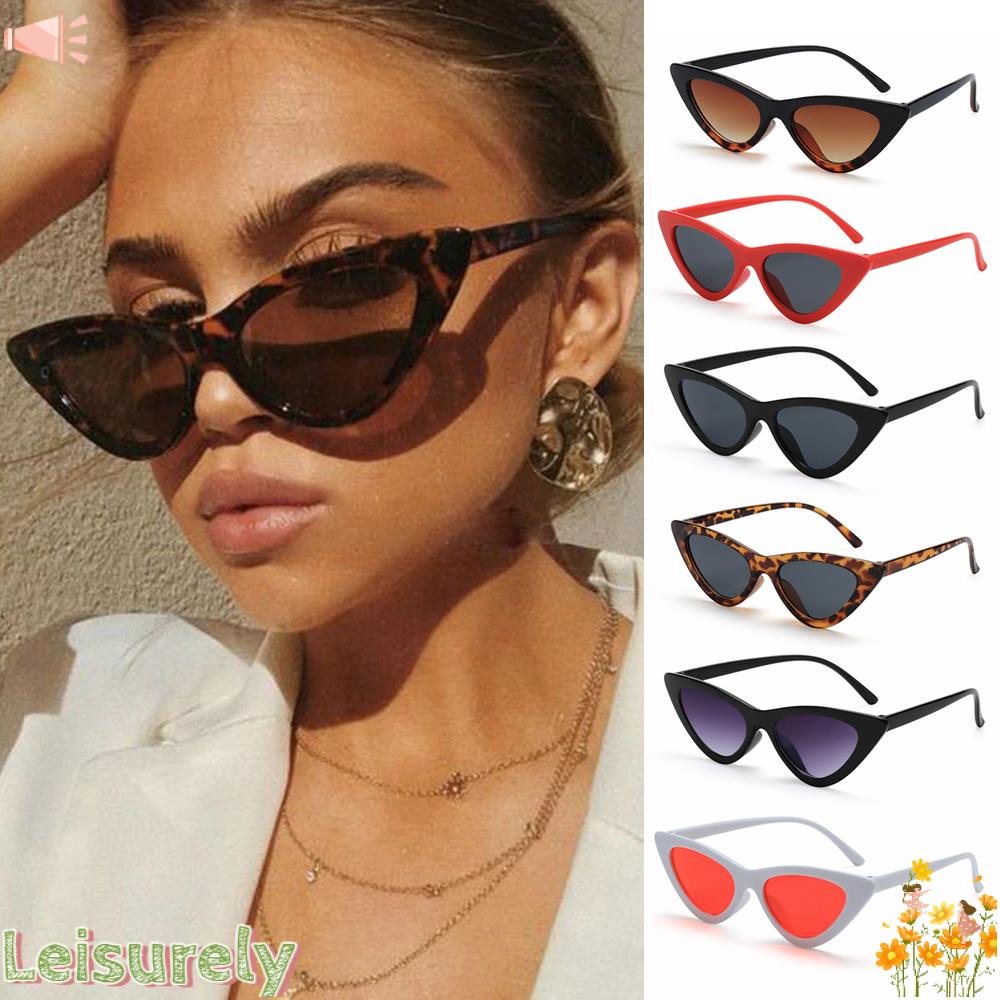 LEILY Kính Râm Nữ Chống Tia UV400 Phong Cách Retro Gợi Cảm