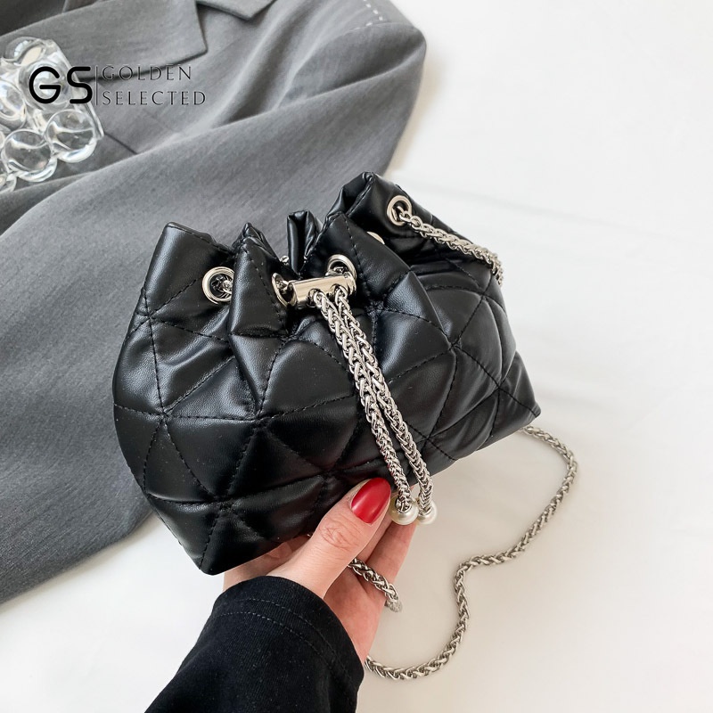 Túi Xách Bucket Thiết Kế Đơn Giản Thời Trang Thanh Lịch