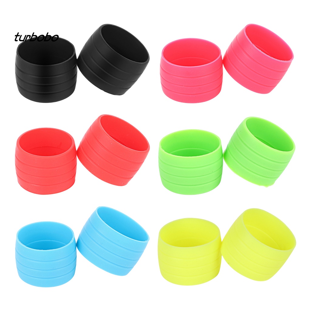 1 Cặp Vòng Silicone Giữ Cáp Xe Đạp Độ Co Giãn Cao Dễ Mang Theo