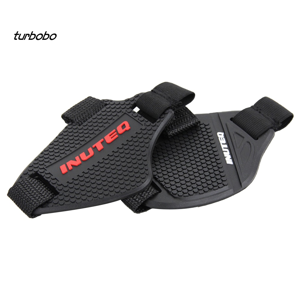 1 Giày Bốt Cao Su Bảo Vệ Chống Trượt Có Thể Điều Chỉnh Cho Người Lái Xe Mô Tô