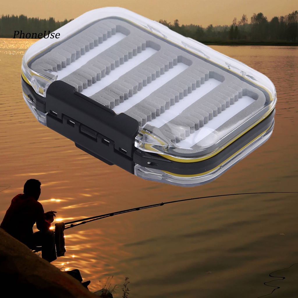 Hộp Đựng Mồi Câu Cá Bằng PU Hai Mặt Siêu Nhẹ Tiện Dụng