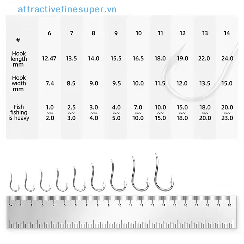 Afs Bộ Móc Câu Cá Bằng Thép Carbon Chất Lượng Cao Chống Nhăn