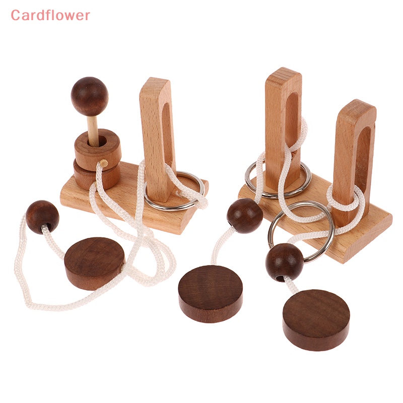 &lt; Cardflower &gt; Đồ Chơi Mở Khóa Thông Minh Luyện Tư Duy Iq Theo Phương Pháp Montessori