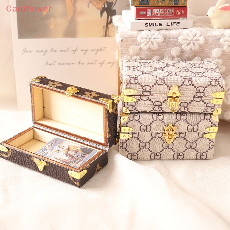 Va Li Mini 1: 12 Trang Trí Nhà Búp Bê Phong Cách Vintage Mới