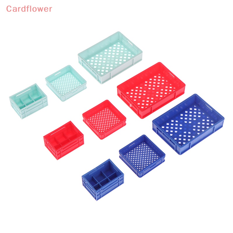 Bộ 3 Giỏ Đan Tay Bằng Nhựa Dùng Đựng Rau Củ Quả Trang Trí Nhà Búp Bê Mới