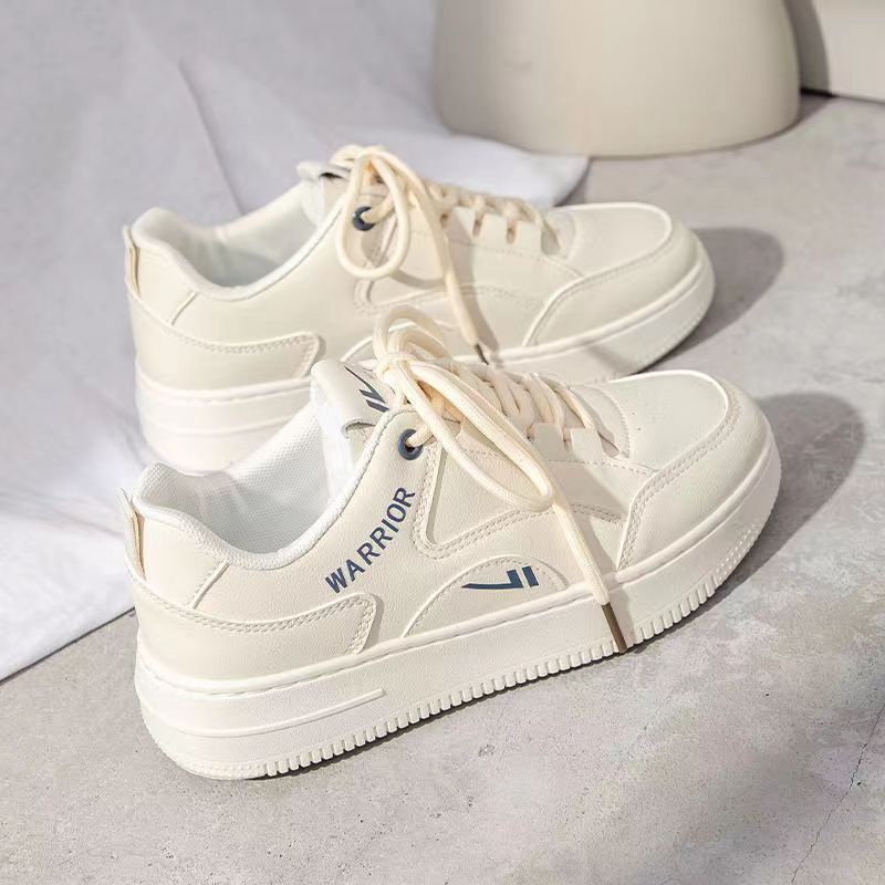 Thời trang thể thao màu trắng giày nhỏ màu trắng 2023 giày thường đa năng mùa xuân và mùa thu