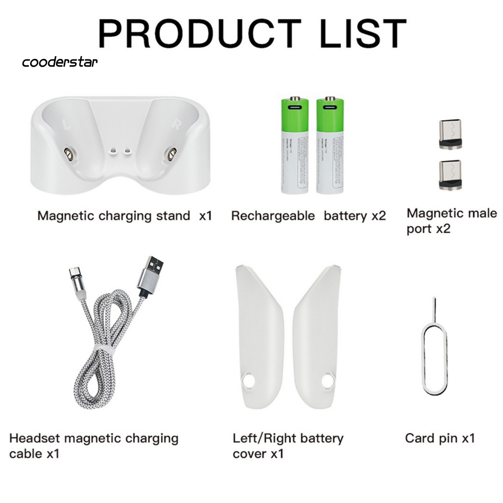 Đế Sạc Nhanh An Toàn Cho Kính Thực Tế Ảo Oculus Quest 2 VR