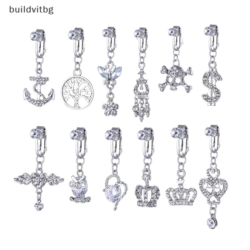 Khuyên Rốn Đính Đá Giả Kim Cương Thời Trang