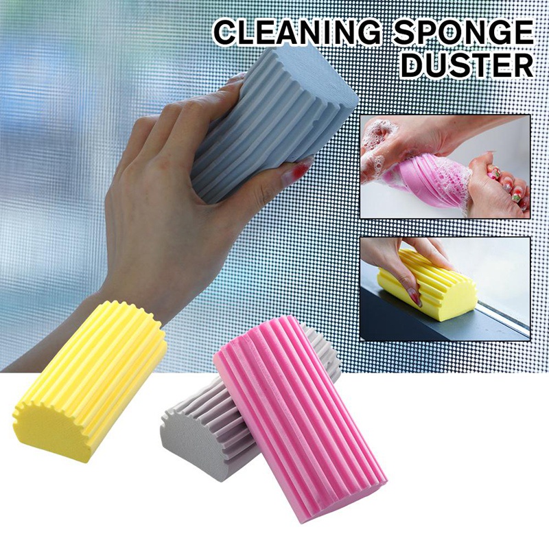 Set 12 Bàn Chải Xốp PVA Làm Sạch Cửa Kính / Đế Trượt