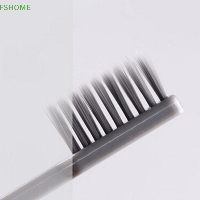 Fshome Bàn Chải Đánh Răng Lông Mềm Có Thể Gấp Gọn Tiện Dụng Khi Đi