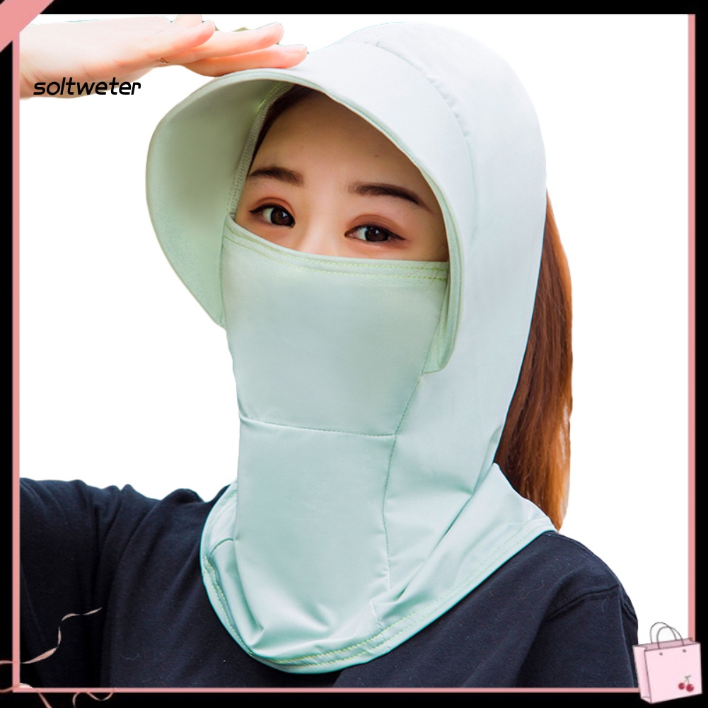 Mũ Chống Nắng Thoáng Khí Che Phủ Toàn Diện Vành Rộng Cho Nữ