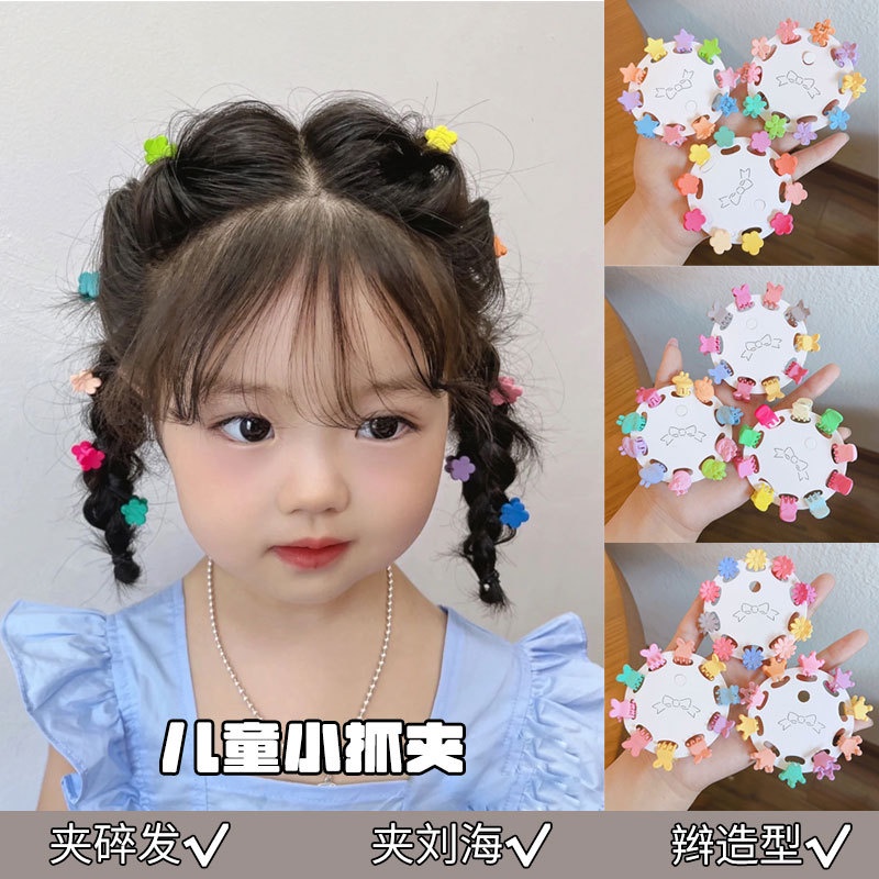 Kẹp Tóc Mái Nhiều Màu Sắc Phong Cách Hàn Quốc Dễ Thương Dành Cho Bé Gái Y2k