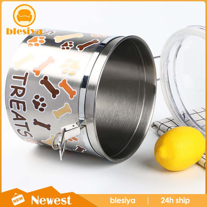 Hũ Đựng Cà Phê / Hạt / Đồ Ăn Vặt Bằng Thép Không Gỉ Tiện Dụng Cho Nhà Bếp