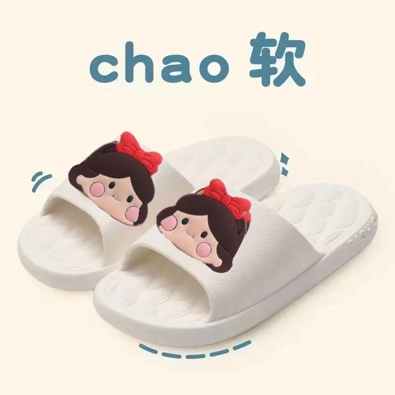 Dép Sandal Mùa Hè Hàn Quốc Họa Tiết Thỏ Hoạt Hình Dễ Thương Cho Gia Đình Và Trẻ Em
