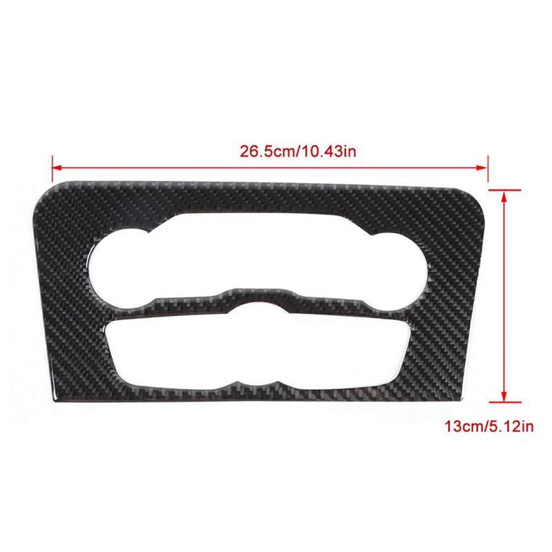 Ốp Viền Nút Điều Khiển Lỗ Thông Khí Cho 16-21 Dodge Charger