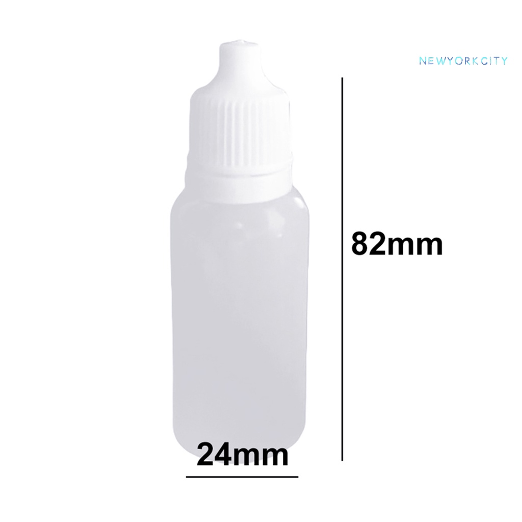 Bình Nhựa Rỗng Mini 20ml Đựng Mỹ Phẩm Tiện Dụng