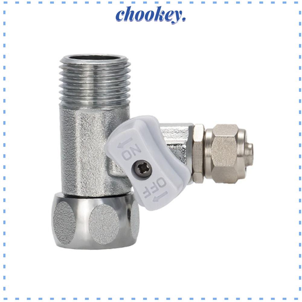 CHOOKEY Van Chặn Nước 4 Điểm - 3 Điểm Bằng Đồng Chống Rỉ Sét Tiện Dụng Cho Máy Lọc Nước
