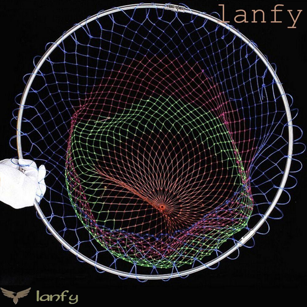 LANFY Lưới Đánh Bắt Cá Có Thể Gấp Gọn Tiện Dụng
