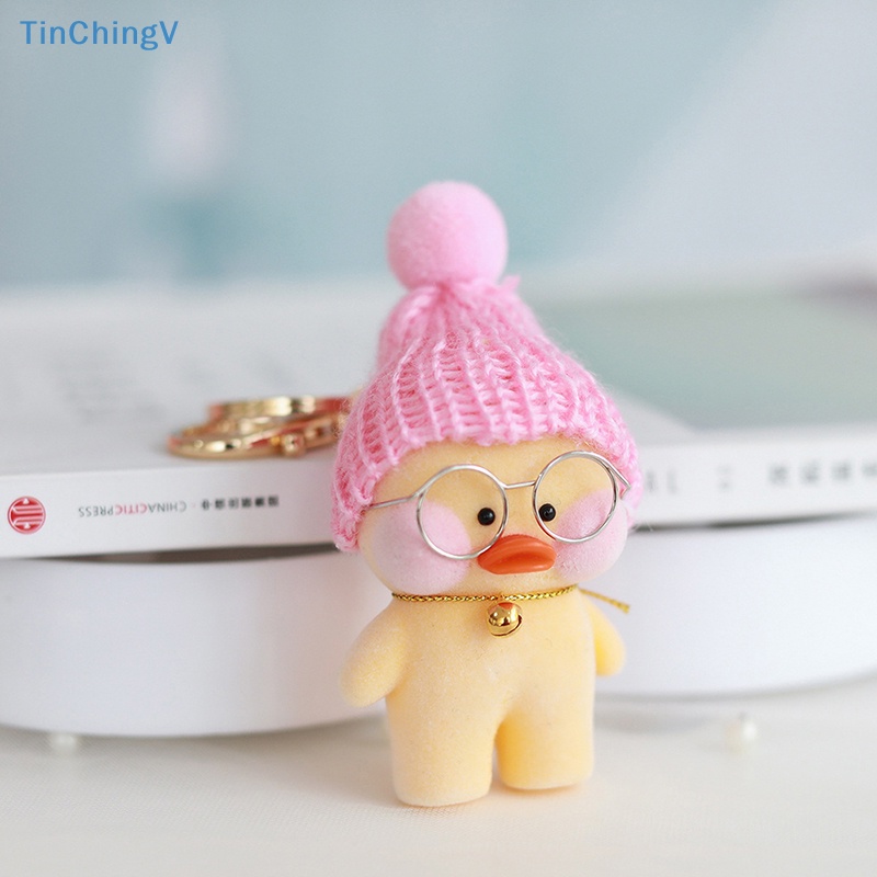 [TinChingV] Móc Khóa Xe Hơi / Túi Xách Hình Vịt Vàng Hoạt Hình Sáng Tạo