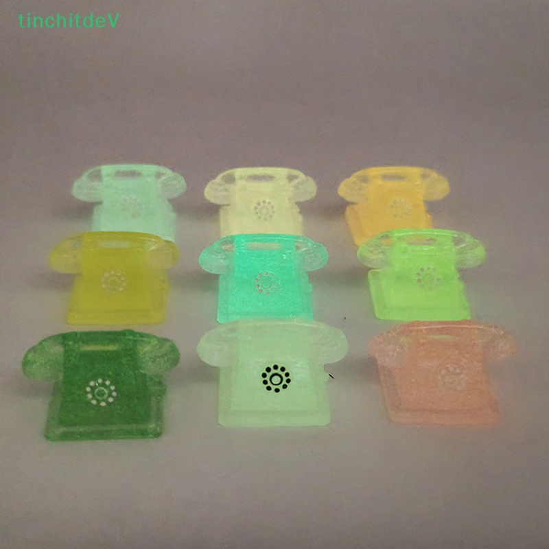 [TinchitdeV] Set 5 Điện Thoại Mini Phát Quang Dễ Thương Trang Trí Xe Hơi [Mới]