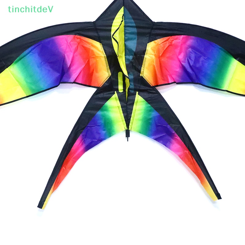 [TinchitdeV] Diều Hình Chim Mưa Lớn Bằng Vải Nylon Có Tay Cầm [Mới]