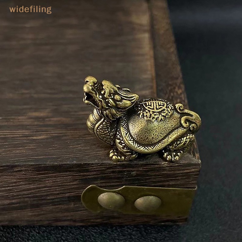 Tượng Đầu Rồng Bằng Đồng Thau Phong Cách Retro Dùng Trang Trí Bàn Trà Phòng Khách