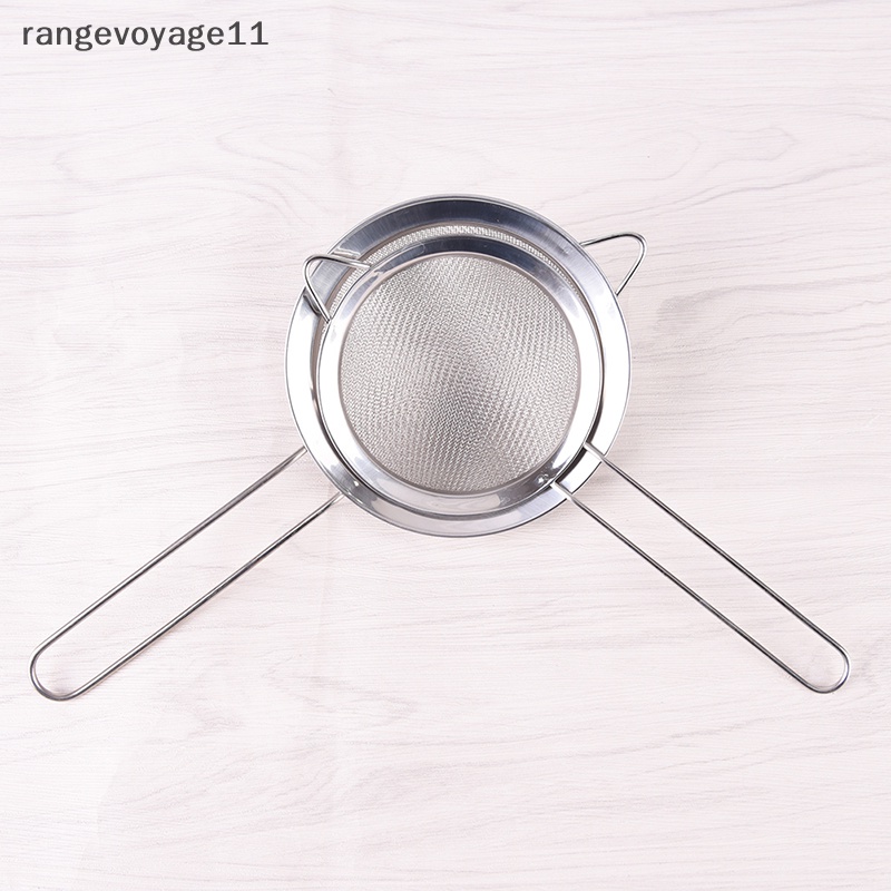 Rây Lưới Lọc Bằng Thép Không Gỉ Tiện Dụng Cho Nhà Bếp Dụng Cụ Rây Bột Bằng Thép Không Gỉ Tiện Lợi Bộ Dụng Cụ Sửa Chữa Chuyên Dụng