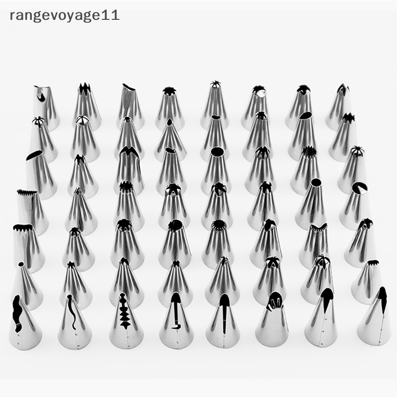 Bộ 56 Đuôi Bắt Bông Kem Trang Trí Bánh DIY