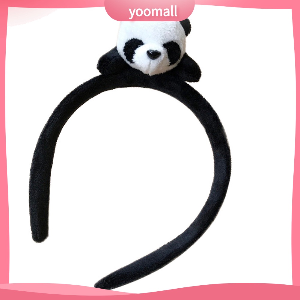 Dây Cột Tóc Co Giãn Hình Gấu Trúc Hoạt Hình Đáng Yêu Cho Nữ