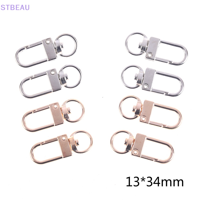 Bộ 10 Móc Kẹp Tôm Hùm 13 * 34mm Tự Làm Trang Sức Tiện Dụng