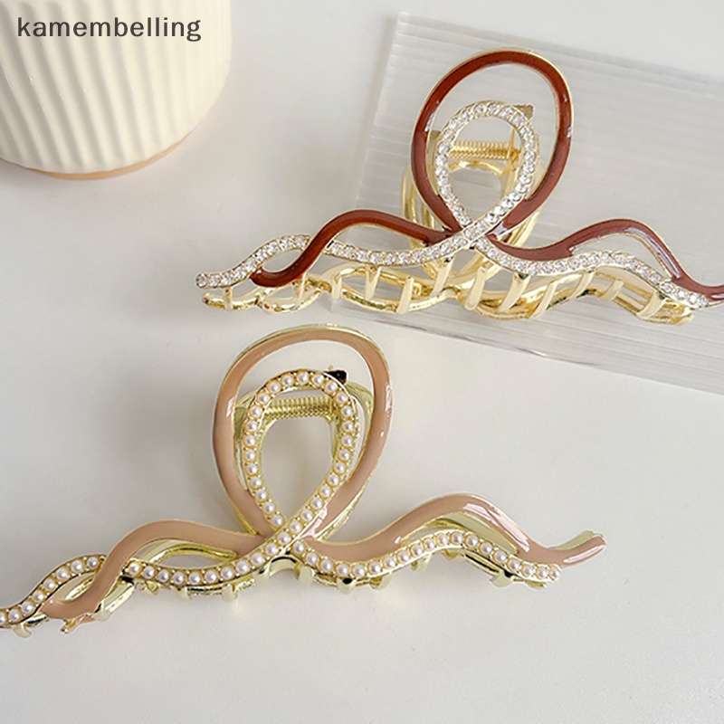 Kẹp Tóc Kim Loại Thời Trang Thanh Lịch Cho Nữ