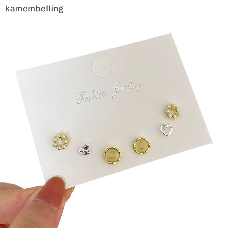 3 Đôi Bông Tai Thời Trang Nữ Tính