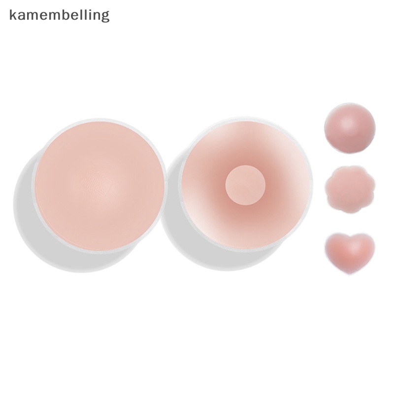 1 Cặp Miếng Dán Ngực Silicone Vô Hình Tái Sử Dụng Được Cho Nữ