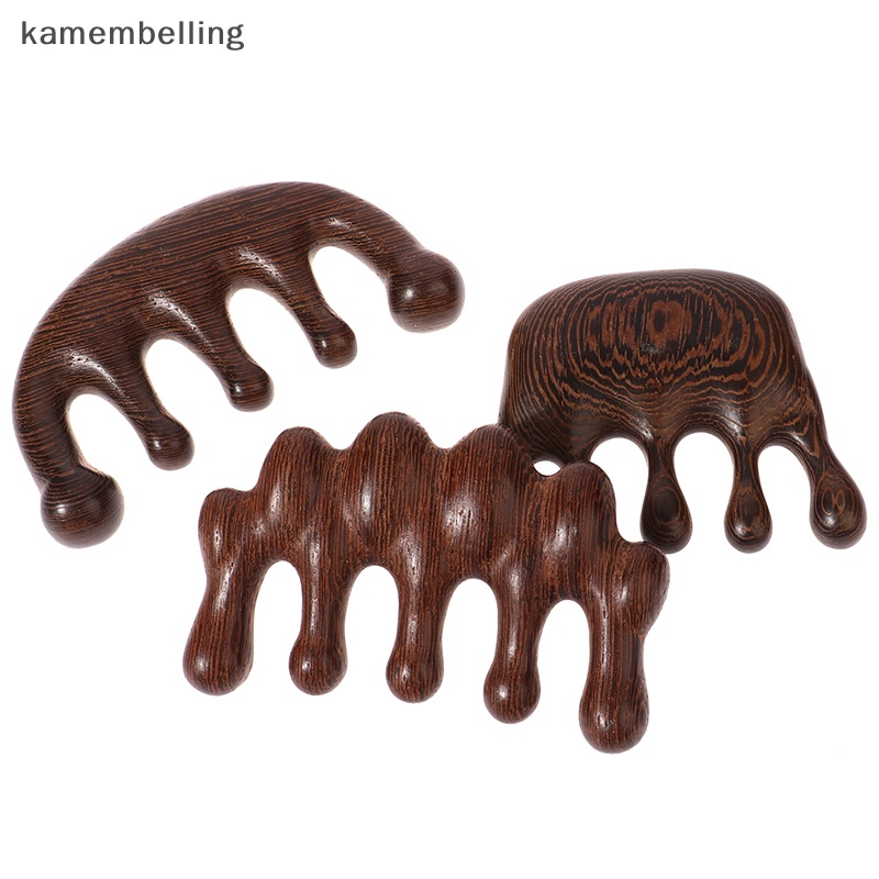 1 Lược Gỗ Chống Tĩnh Điện Mát Xa Da Mặt Đa Năng