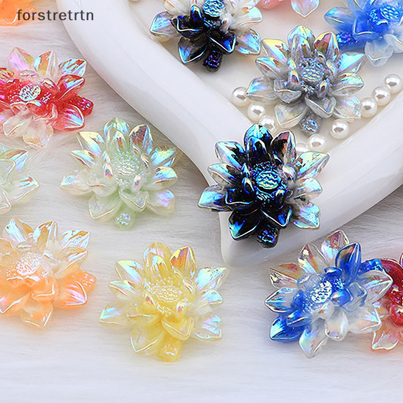 Set 5 Hoa Hướng Dương Dạ Quang Bằng Nhựa Resin Dùng Để Trang Trí Bông Tai / Kẹp Tóc / Điện Thoại