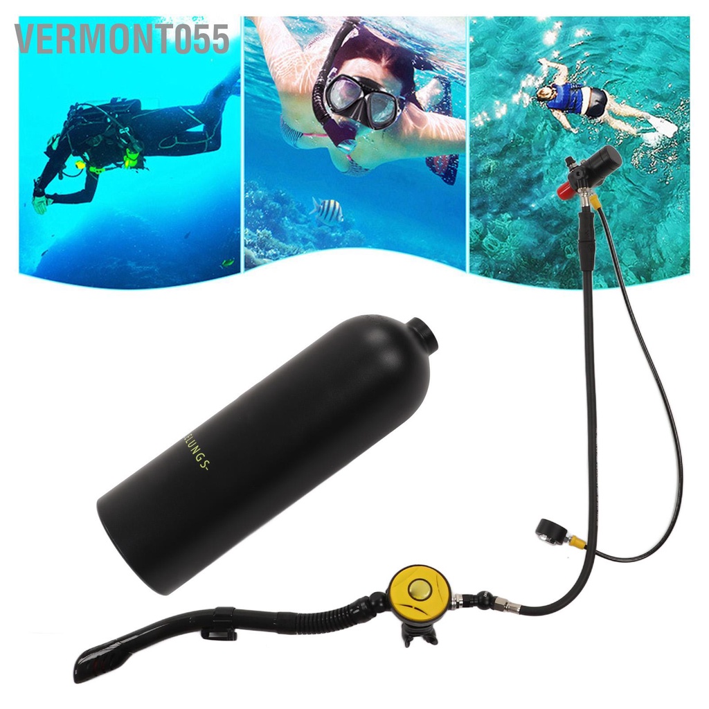 Vermont055 DIDEEEP Lặn Biển Xe Tăng Bộ Thiết Bị 2L X5000Plus Ngực Mặt Nạ Đôi Dây Đeo Vai Túi Xách