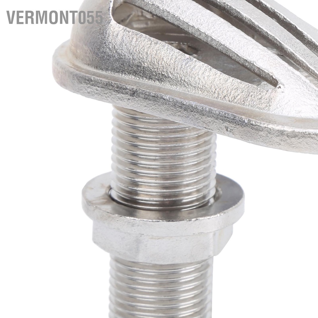 Vermont055 MJS023 Thép Không Gỉ 316 Marine Thuyền Lượng Lọc ThruHull Lấy Nước Muỗng