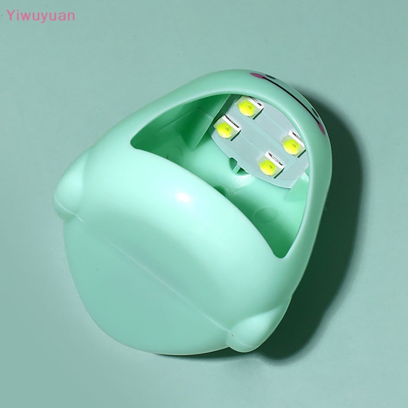 Máy Sấy Khô Móng Tay Mini 5w Bằng Tia Uv 4 Led Uv Có Dây Cáp Usb Mới