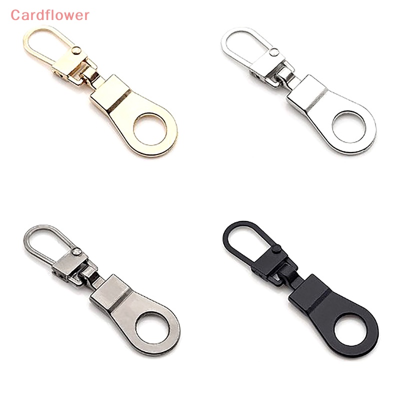 Bộ 5 Đầu Khóa Kéo Thay Thế Bằng Kim Loại Cho Ba Lô / Ví Có Thể Tháo Rời