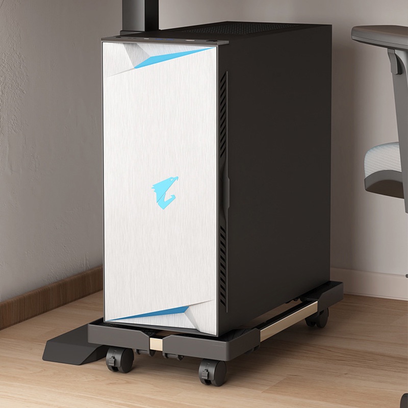 Giá đỡ thùng máy HAOYANGQI có bánh xe tháo rời được đa dụng cho nhà ở/ văn phòng