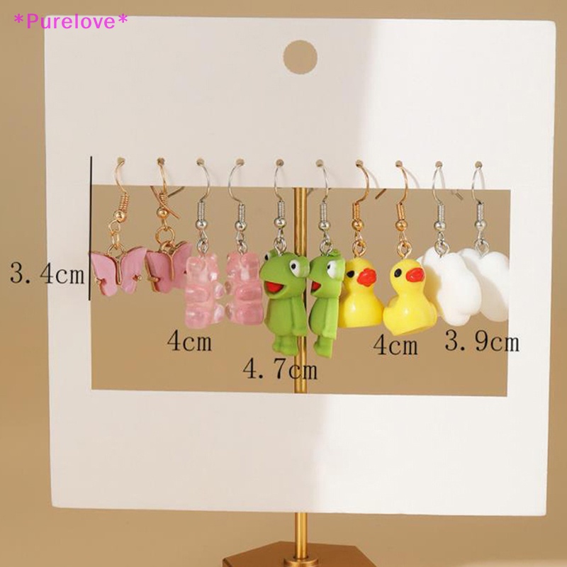 Khuyên Tai Hình Hoàng Tử Ếch / Vịt Phong Cách Vintage Cho Nữ Mới