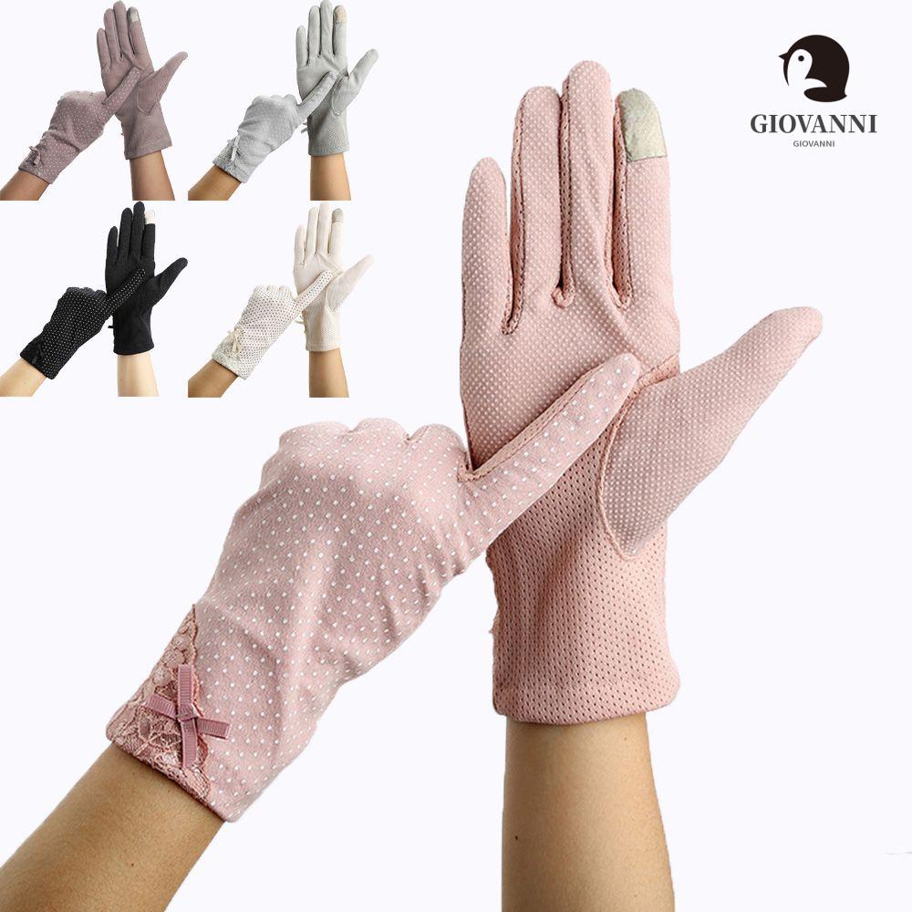 Găng Tay Lái Xe Chống Tia Uv Co Giãn Thoáng Khí