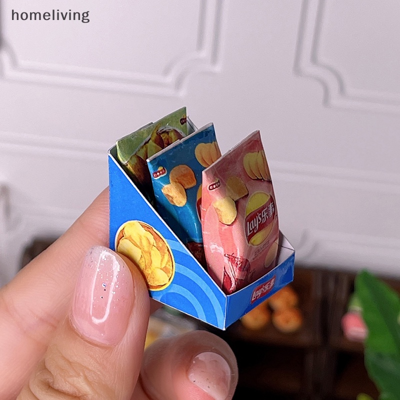 1 Set Hộp Khoai Tây Chiên Tỉ Lệ 1: 12 Trang Trí Nhà Búp Bê