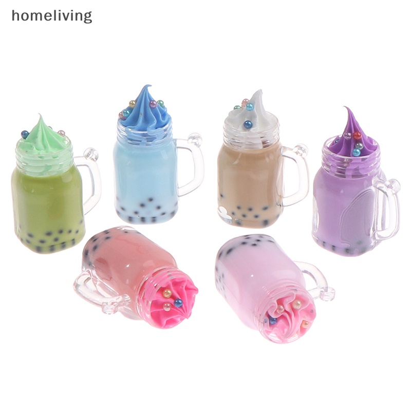 Mô Hình Ly Kem / Trà Sữa Trân Châu Trang Trí Nhà Búp Bê 1: 12