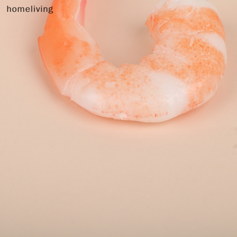 Bộ 5 Mô Hình Tôm Giả Bằng PVC Dùng Trang Trí