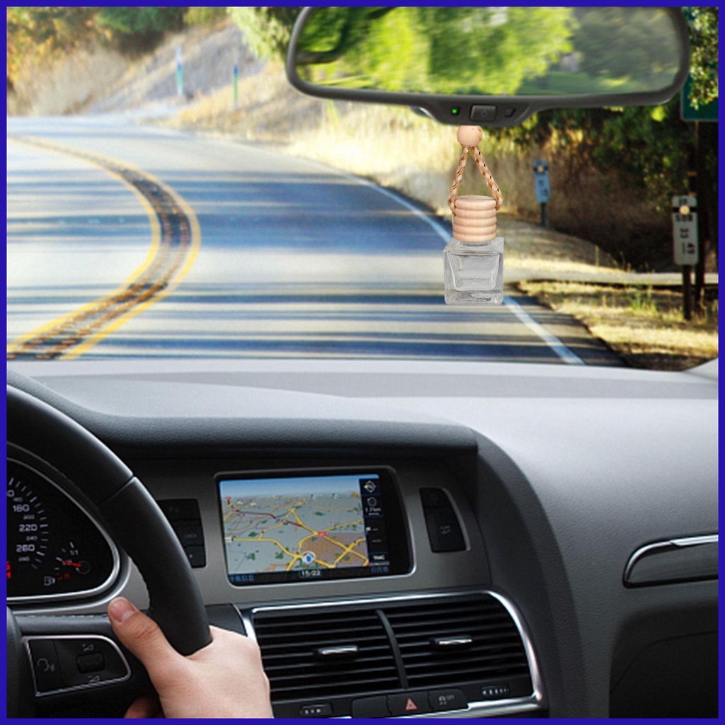 Bình Đựng Tinh Chất Bằng Thủy Tinh Trong Suốt Có Thể Nạp Lại Cho Xe Hơi