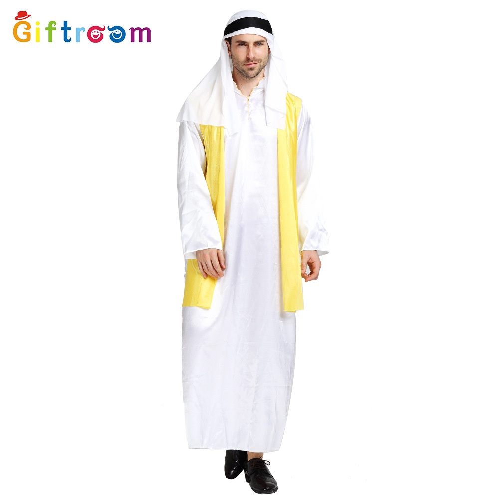 Trang Phục Hóa Trang Hoàng Tử Dubai Phong Cách Âu Mỹ Cho Nam