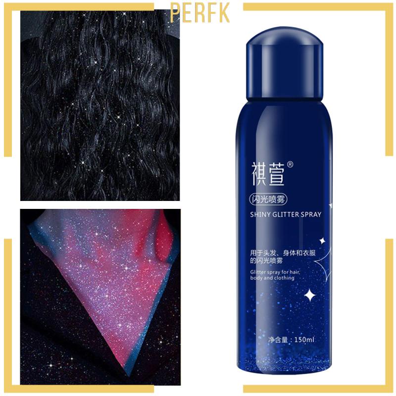 Chai Xịt Kim Tuyến Lấp Lánh Trang Điểm Cơ Thể Dự Tiệc Tối