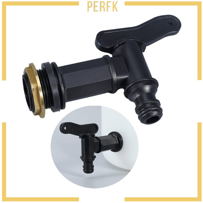 Đầu Nối Ống Nước IBC Màu Đen Thay Thế Chuyên Dụng Cho Sân Vườn