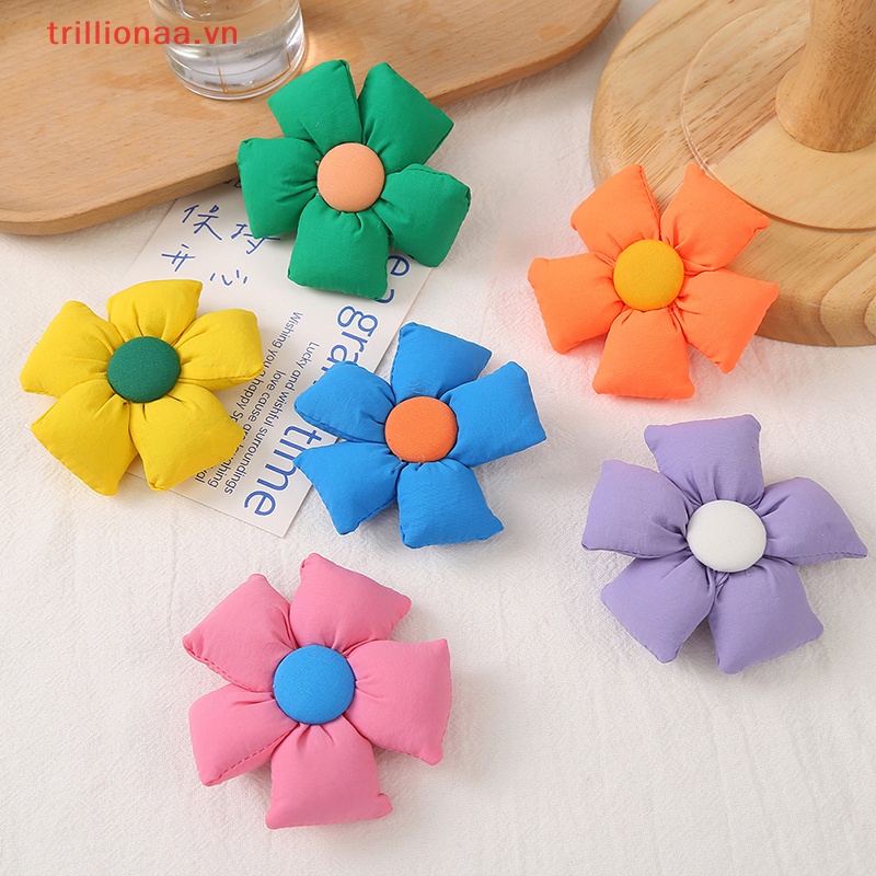 Bộ 2 Miếng Dán Trang Trí Quần Áo Hình Hoa Xinh Xắn